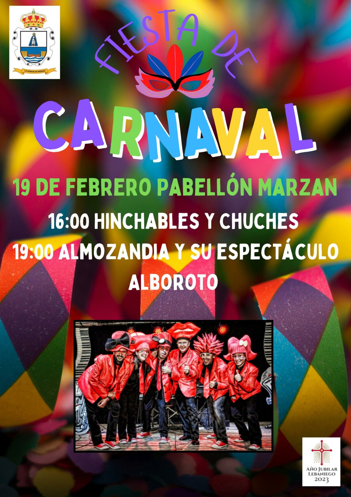 Fiesta de Carnaval 2023 Ayuntamiento de Miengo